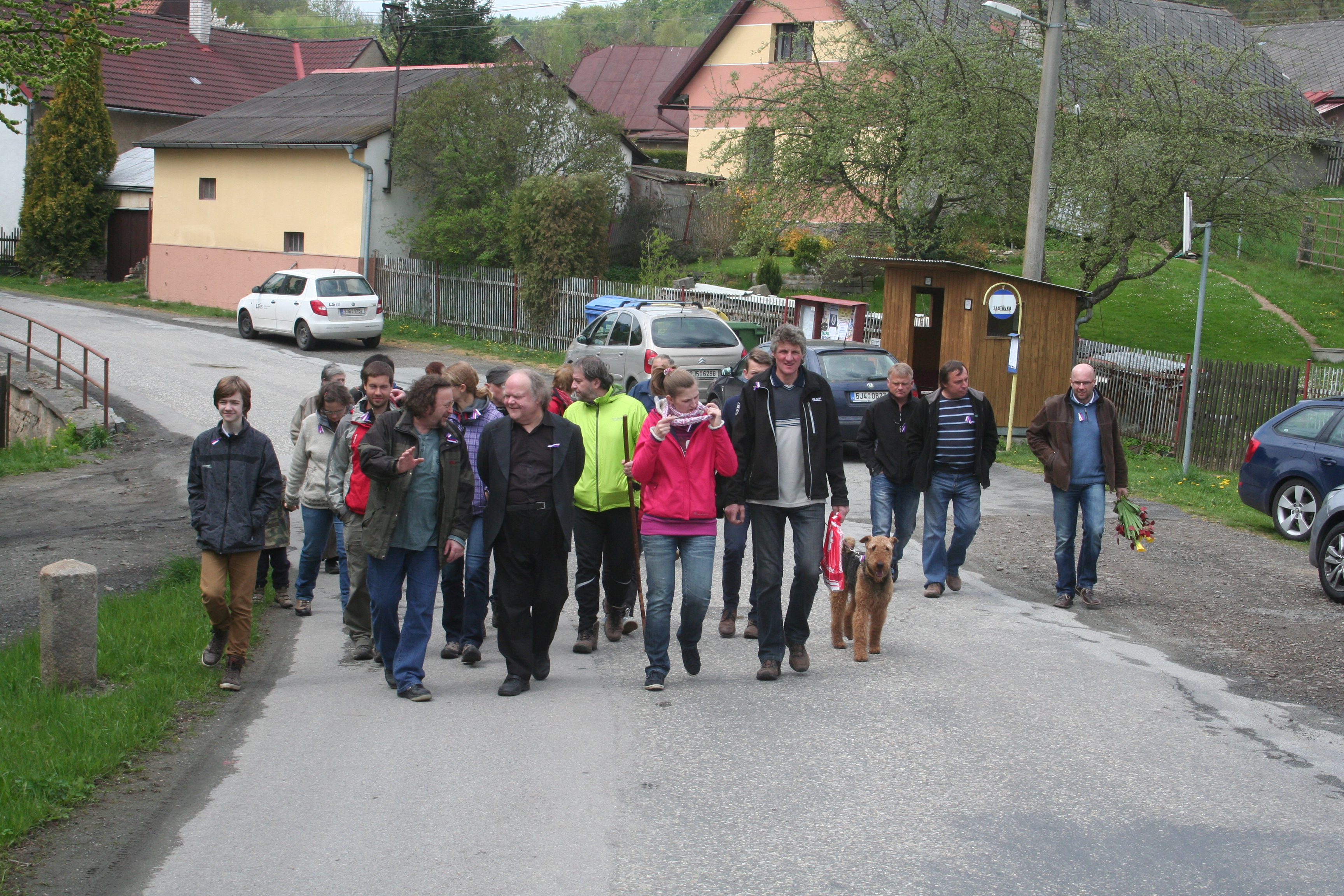 Vzpomínková akce k 70. výročí konce druhé světové války pod Melechovem