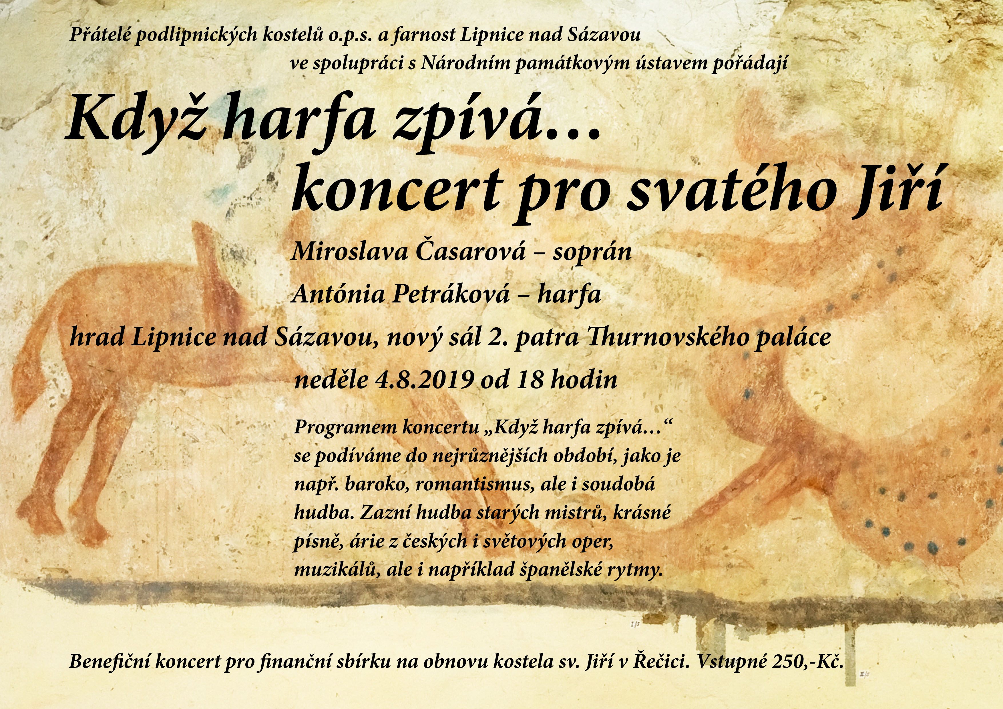 Když harfa zpívá ... koncert pro svatého Jiří