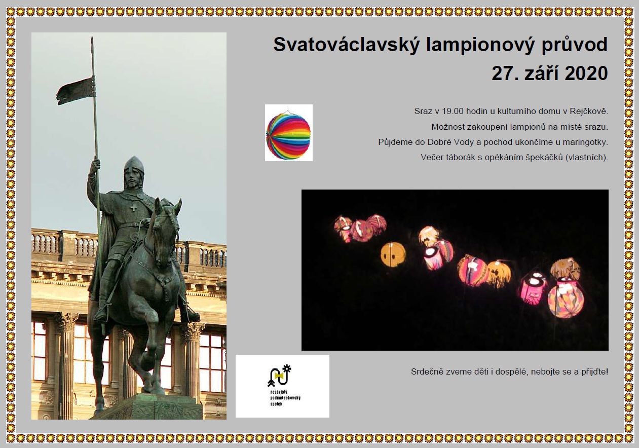 Svatováclavský lampionový průvod